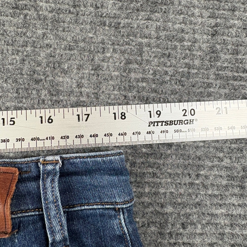 Lauren Ralph Lauren Jeans Co Womens 14 Dark Wash Straight Leg Stretch Denim Blue - Picture 6 of 7
